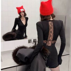 26020043 레이스 십자티셔츠
