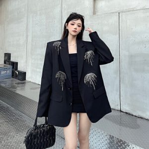 26030036 신상 큐빅 루즈자켓