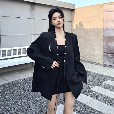 26030051 브이 진주 자켓