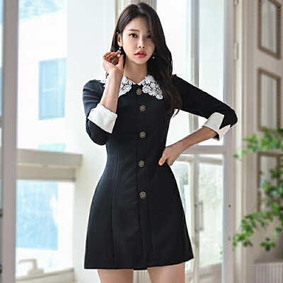 26030193 레이스 피터팬 카라 원피스