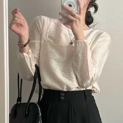 26070192 [심플] 베이직 블라우스 나시 셋업