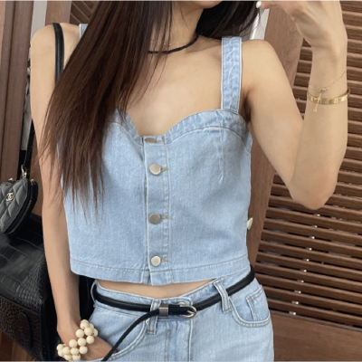26070198 [캐주얼] 데님 셋업