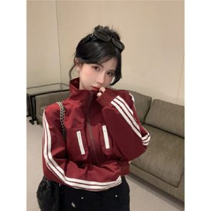 26080108 [실사] 라인배색 집업점퍼
