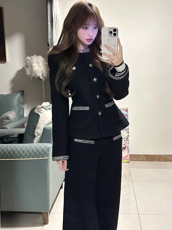 26090026 스팽글 정장투피스