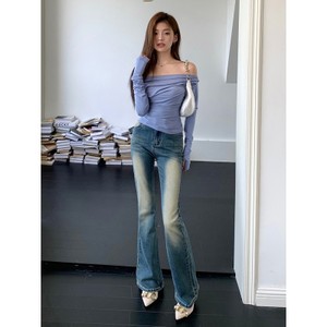 26090057 워싱 나팔 청바지