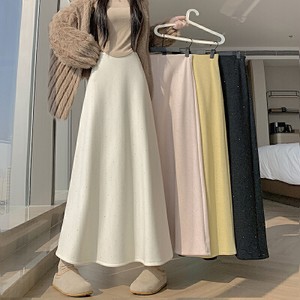 26090088 캐시미어 울 블렌드 머메이드 롱스커트