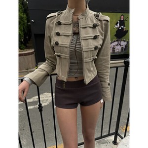 26100066 밀리터리 나폴레옹 견장 숏 자켓
