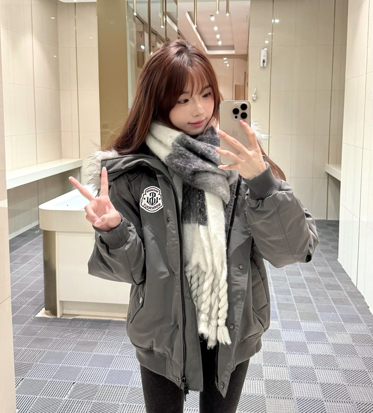 빈티지 와펜 패치 MA-1 오버핏 항공점퍼